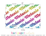 Rainbow Name Personalized 2-Pocket Folder School & Office Supplies - Everything Nice