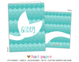 Mermaid Tail Personalized 2-Pocket Folder School & Office Supplies - Everything Nice