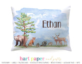 Forest Animals Personalized Pillowcase Pillowcases - Everything Nice