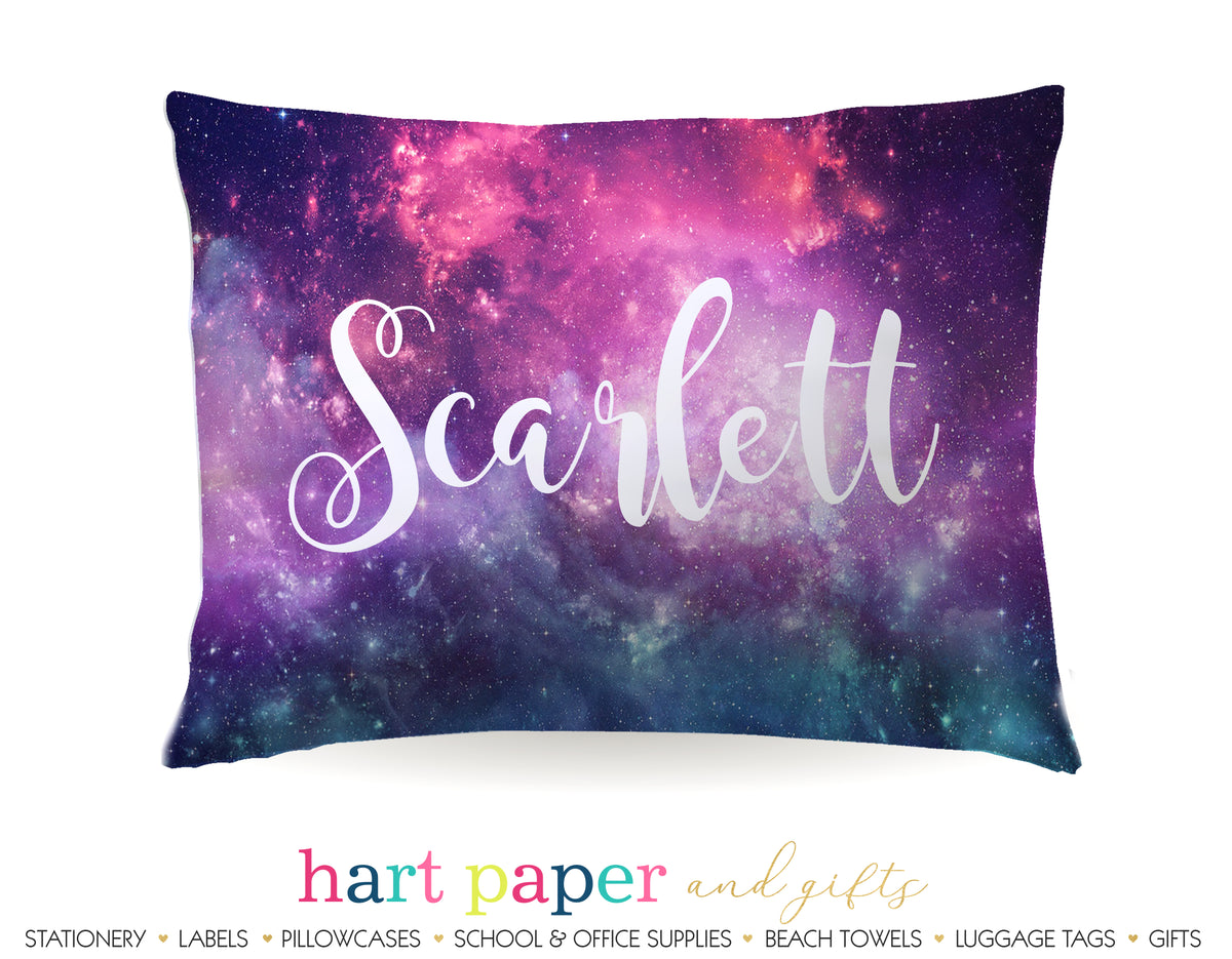 Galaxy Stars Space Celestial Personalized Pillowcase Pillowcases - Everything Nice
