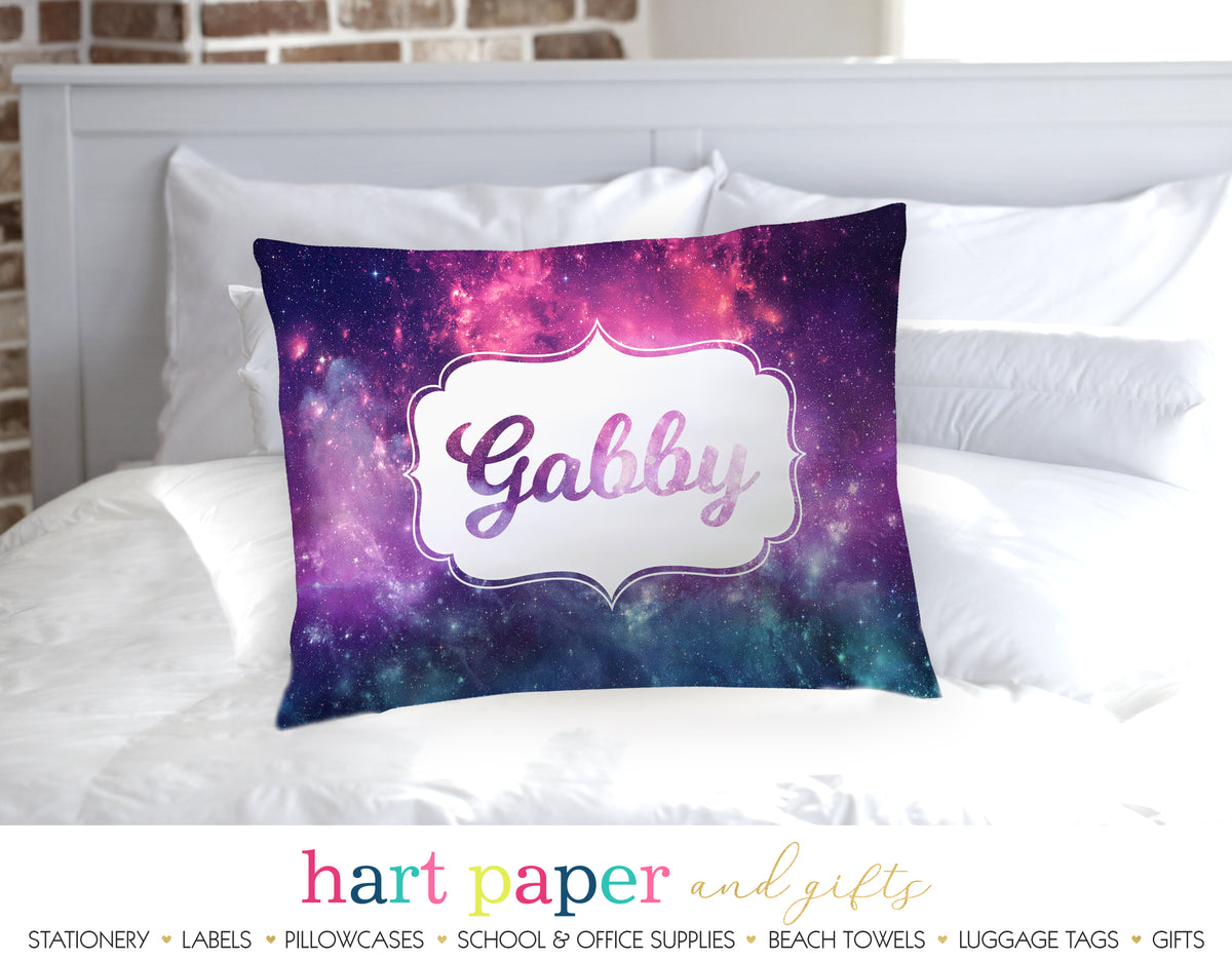Galaxy Stars Space Celestial Personalized Pillowcase Pillowcases - Everything Nice