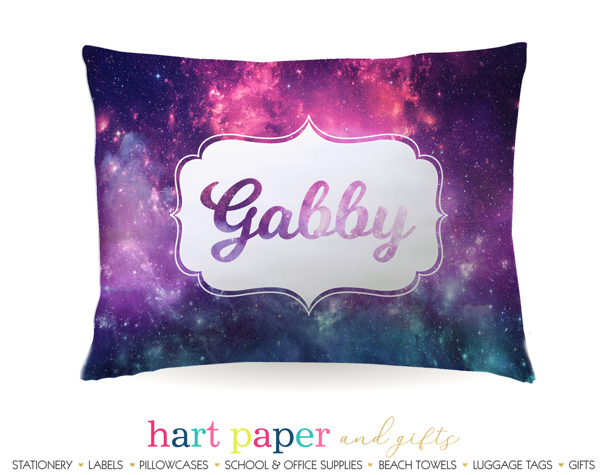 Galaxy Stars Space Celestial Personalized Pillowcase Pillowcases - Everything Nice
