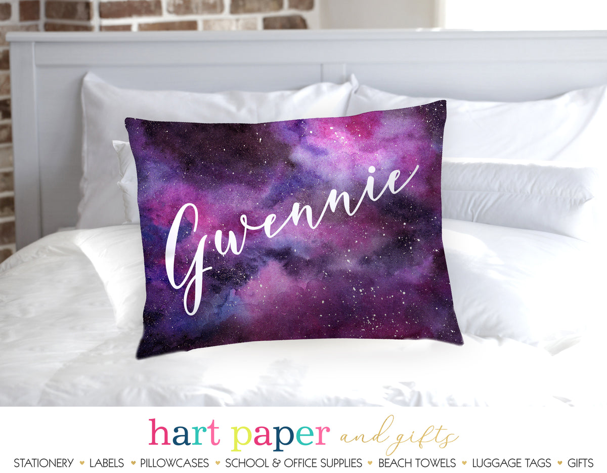 Galaxy Stars Space Celestial Personalized Pillowcase Pillowcases - Everything Nice