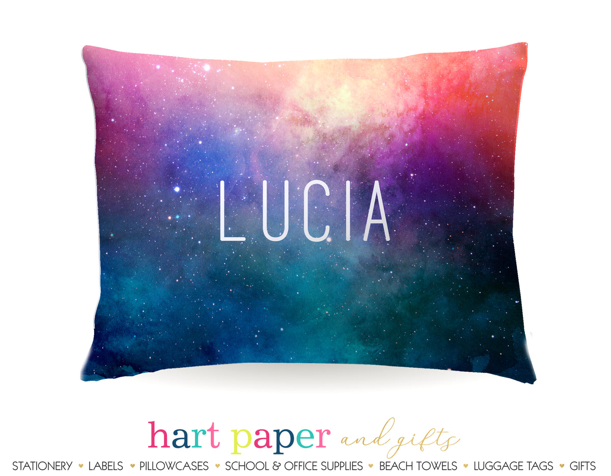 Galaxy Stars Space Celestial Personalized Pillowcase Pillowcases - Everything Nice