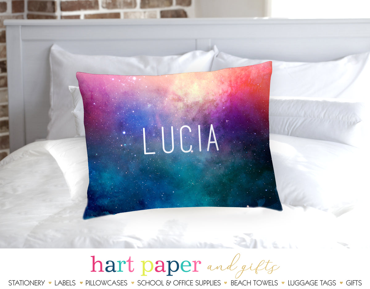 Galaxy Stars Space Celestial Personalized Pillowcase Pillowcases - Everything Nice