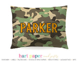 Camo Camouflage Personalized Pillowcase Pillowcases - Everything Nice