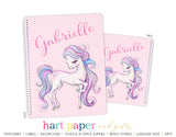 Horse Pony Personalized Notebook or Sketchbook School & Office Supplies - Everything Nice