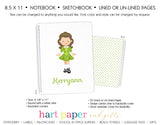 Irish Dance Personalized Notebook or Sketchbook School & Office Supplies - Everything Nice