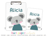 Koala Bear Personalized Clipboard School & Office Supplies - Everything Nice