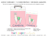 Llama Personalized Clipboard School & Office Supplies - Everything Nice