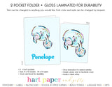 Manatee Personalized 2-Pocket Folder School & Office Supplies - Everything Nice