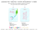 Mermaid Tail Luggage Bag Tag School & Office Supplies - Everything Nice