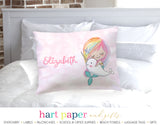 Rainbow Mermaid Narwhal Personalized Pillowcase Pillowcases - Everything Nice
