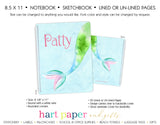 Mermaid Tail Personalized Notebook or Sketchbook School & Office Supplies - Everything Nice