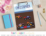 Monster Trucks Personalized Clipboard School & Office Supplies - Everything Nice