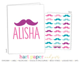 Mustache Personalized 2-Pocket Folder School & Office Supplies - Everything Nice