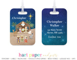 Nativity Scene Luggage Bag Tag School & Office Supplies - Everything Nice
