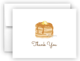 Pancakes Thank You Cards Note Card Stationery •  Flat or Folded Stationery Thank You Cards - Everything Nice