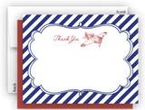Vintage Airplane II Thank You Cards Note Card Stationery •  Flat Cards Stationery Thank You Cards - Everything Nice