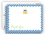 Blueberry Thank You Cards Note Card Stationery •  Flat Cards Stationery Thank You Cards - Everything Nice