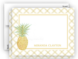 Pineapple III Thank You Cards Note Card Stationery •  Flat Cards Stationery Thank You Cards - Everything Nice
