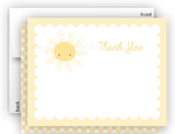 Sunshine b Thank You Cards Note Card Stationery •  Flat Cards Stationery Thank You Cards - Everything Nice