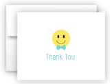 Bow Tie Emoji Thank You Cards Note Card Stationery •  Flat or Folded Stationery Thank You Cards - Everything Nice