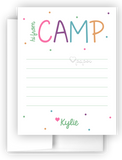 Hi from Camp Polka Dots Thank You Cards Note Card Stationery •  Flat Cards Stationery Thank You Cards - Everything Nice