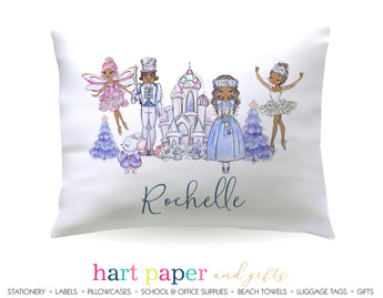 Nutcracker African American Ballet Personalized Pillowcase Pillowcases - Everything Nice