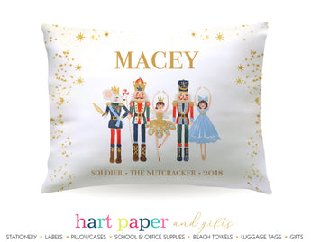 Nutcracker Ballet with Role & Show Personalized Pillowcase Pillowcases - Everything Nice