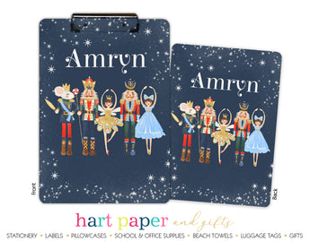 Nutcracker Personalized Clipboard School & Office Supplies - Everything Nice