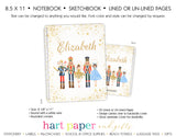 Nutcracker Personalized Notebook or Sketchbook School & Office Supplies - Everything Nice