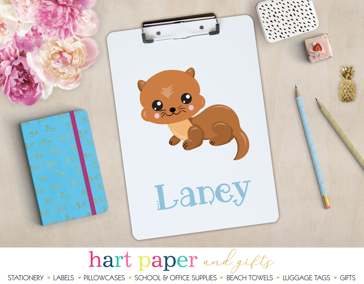 Otter Personalized Clipboard School & Office Supplies - Everything Nice