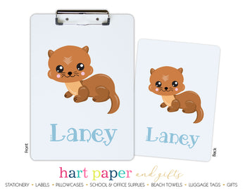 Otter Personalized Clipboard School & Office Supplies - Everything Nice
