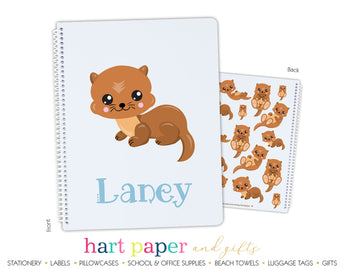 Otter Personalized Notebook or Sketchbook School & Office Supplies - Everything Nice