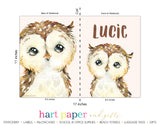 Owl Personalized Notebook or Sketchbook School & Office Supplies - Everything Nice