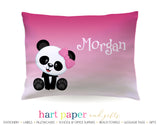 Panda Bear Personalized Pillowcase Pillowcases - Everything Nice