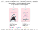 Shark Luggage Bag Tag School & Office Supplies - Everything Nice