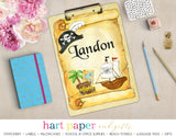 Pirate Ship Personalized Clipboard School & Office Supplies - Everything Nice