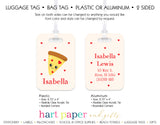 Pizza Luggage Bag Tag School & Office Supplies - Everything Nice