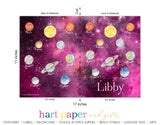 Planets Space Personalized Notebook or Sketchbook School & Office Supplies - Everything Nice