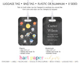 Planets Space Luggage Bag Tag School & Office Supplies - Everything Nice