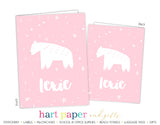 Polar Bear Personalized 2-Pocket Folder School & Office Supplies - Everything Nice