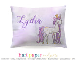Unicorn Personalized Pillowcase Pillowcases - Everything Nice