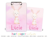 Bunny Rabbit Personalized Clipboard School & Office Supplies - Everything Nice