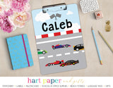 Race Car Personalized Clipboard School & Office Supplies - Everything Nice