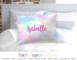 Rainbow Clouds Personalized Pillowcase Pillowcases - Everything Nice