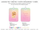 Rainbow Dog Luggage Bag Tag School & Office Supplies - Everything Nice