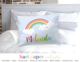 Rainbow Personalized Pillowcase Pillowcases - Everything Nice