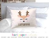 Reindeer Deer Personalized Pillowcase Pillowcases - Everything Nice